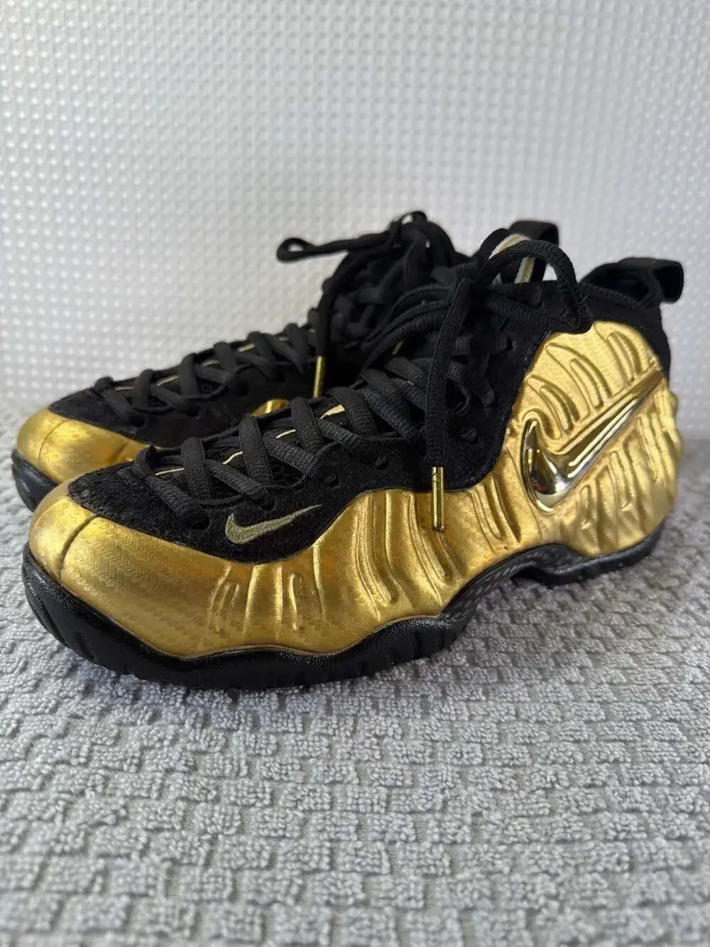 Nike gold shell